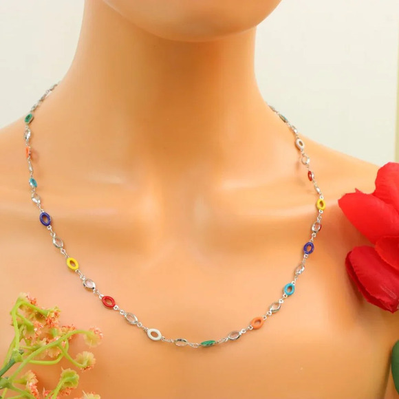 "New Beautiful Design Necklace Chain for Women/Girls, Gift, N596 - Picture 9 of 10